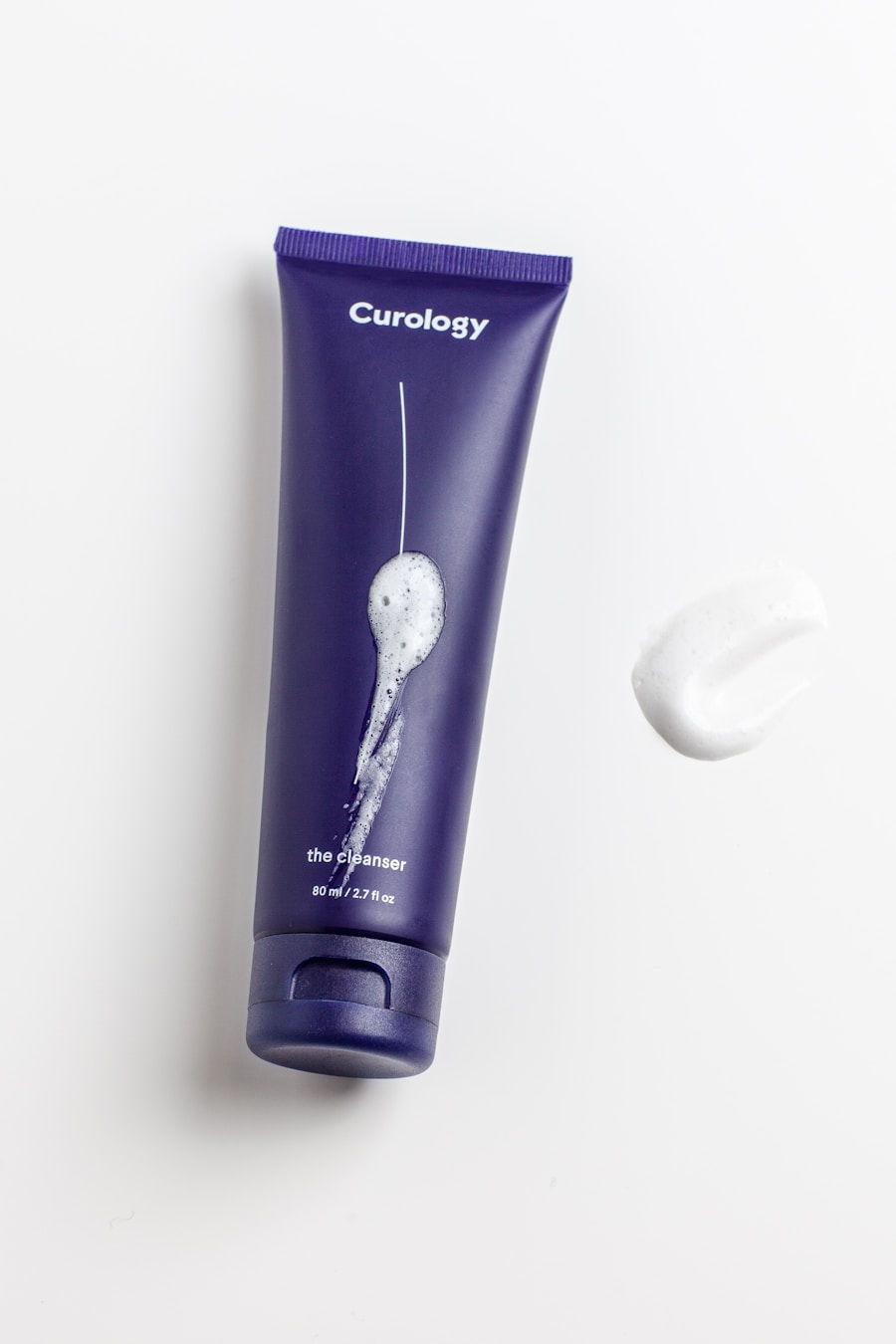 Calmer night skincare campaign page